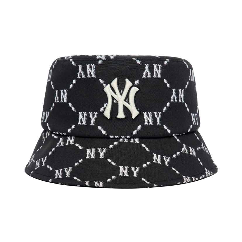 Nón lưỡi trai MLB trắng chữ NY xám 5357cm #41 Nón lưỡi trai MLB trắng chữ NY xám 5357cm